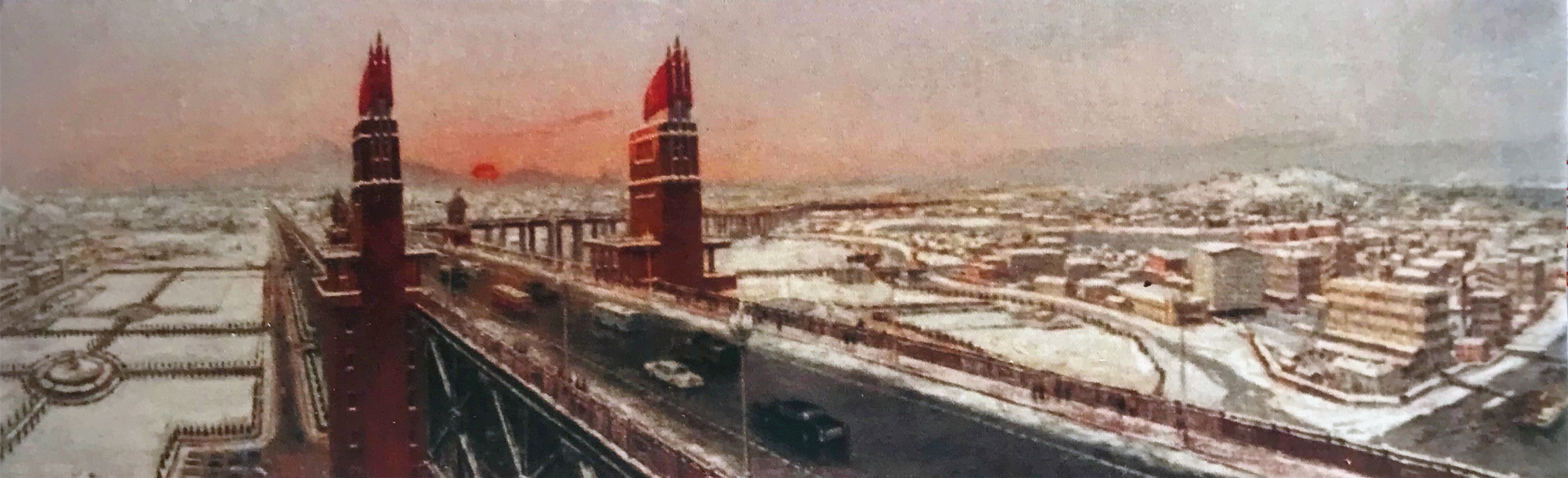 08 馮健親《紅妝素裹》布面油彩140×40 1975.JPG